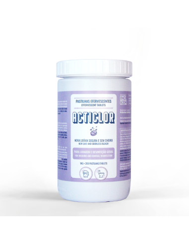 Pastilhas Acticlor - Nova geração de lixívia -...