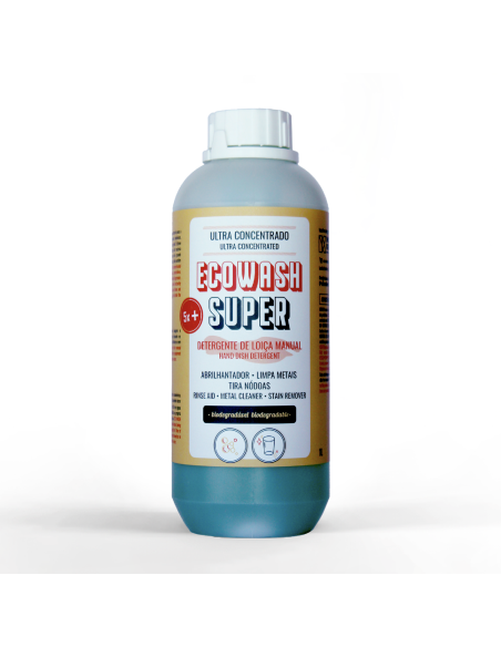 Detergente de loiça hipoalergénico - ECOWASH SUPER