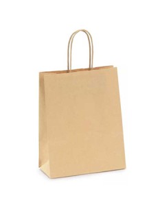 Saco 27x16x31cm Papel Kraft c/Asas 115g