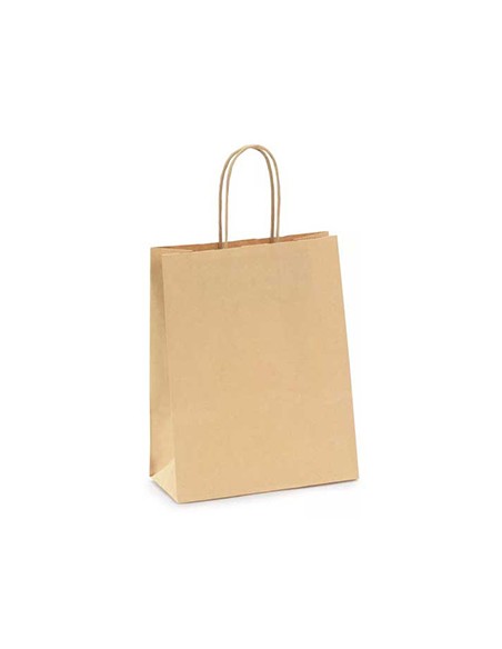 Saco 27x16x31cm Papel Kraft c/Asas 115g