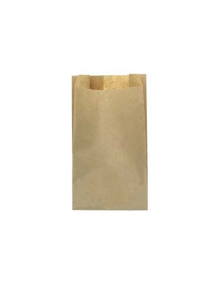 Saco Papel Pão 20x5x32cm 35g Castanho 1000un