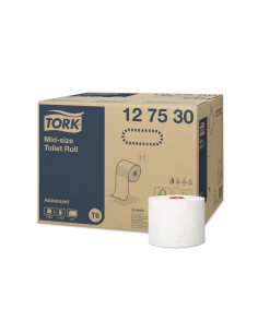 Papel Higiénico (Jumbo) 100mts 2Fls 31g TORK T6 Advanced 27u