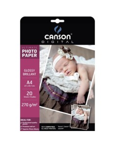 Papel A4 270g Fotográfico Ultimate Satin p/InkJet 20Fls