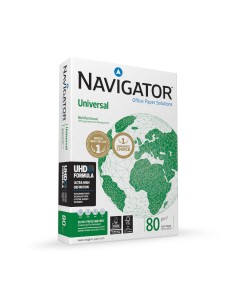Papel 080gr Fotocopia A4 Navigator Premium Universal 1x500F