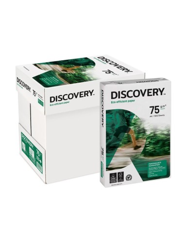 Papel 075gr Fotocopia A4 Discovery by Navigator...