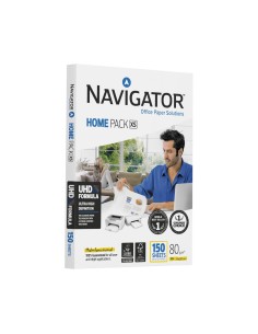 Papel 080gr Fotocopia A4 Navigator Home Pack 1x150Fls