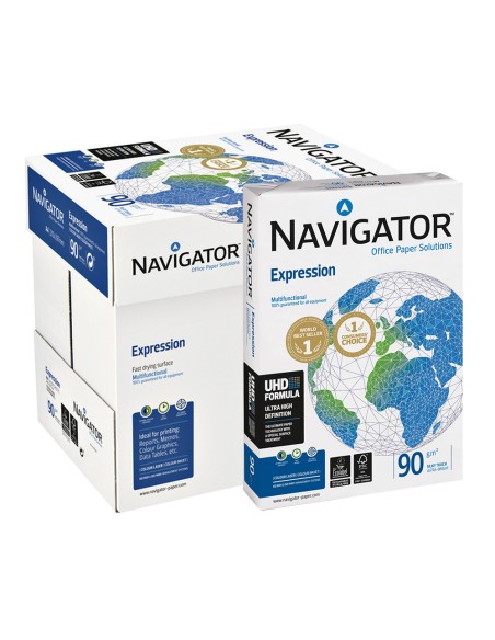 Papel 090gr Fotocopia A4 Navigator Expression 5x500Fls