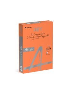 Papel Fotocopia Laranja Fluorescente Adagio A4 80gr1x500Fls