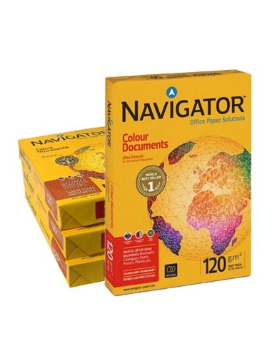Papel 120gr Fotocopia A3 Navigator Colour...