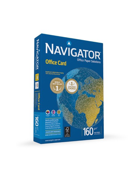 Papel 160gr Fotocopia A3 Navigator Office Card 1x250Fls