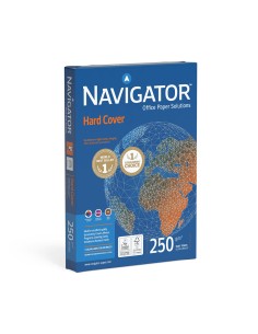Papel 250gr Fotocopia A4 Navigator Hard Cover 1x125Fls