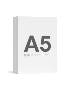 Papel 080gr Fotocopia A5 byNavigator 148x210mm 1x500Fls