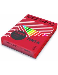 Papel Fotocopia Vermelho IntCopyTinta F605 A4 80gr 1x500Fls