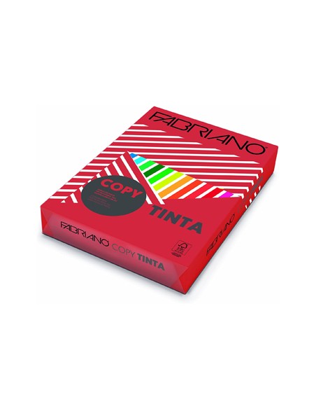Papel Fotocopia Vermelho IntCopyTinta F605 A4 80gr 1x500Fls