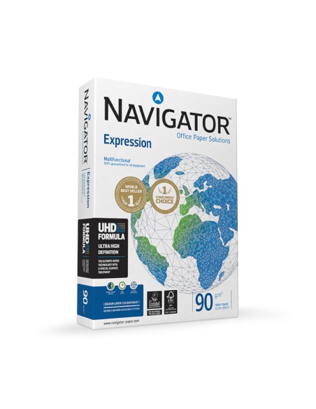 Papel 090gr Fotocopia A3 Navigator Expression 1x500Fls