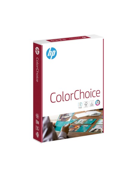 Papel 120gr Fotocopia A4 HP Color Choice 1x250Fls