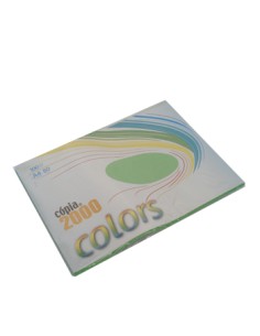 Papel Fotocopia Verde A4 80gr 100Fls