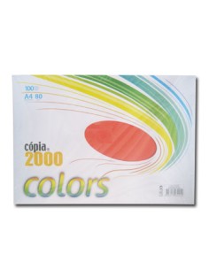 Papel Fotocopia Vermelho A4 80gr 100 Folhas
