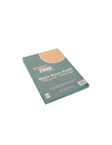 Papel A4 150g InkJet 2000 Foto Matte 50 Folhas