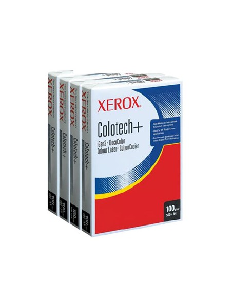 Papel 100gr Fotocopia A4 Xerox Colotech Plus 4x500Fls
