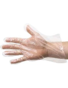 Luvas Polietileno (Palhaço) s/Microperfuração 100un