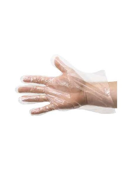 Luvas Polietileno (Palhaço) s/Microperfuração 100un