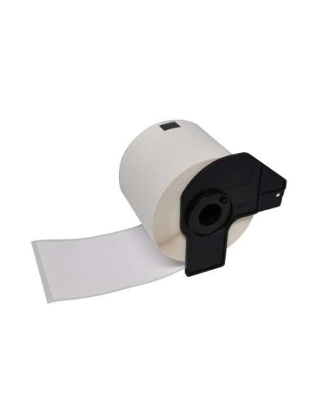 Brother DK11209 - Etiquetas Genéricas Pré-cortadas de Endereço Pequenas - 29x62 mm - 800 Unidades - Texto preto sobre fundo bra