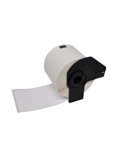 Brother DK22211 - Etiquetas Genéricas de Tamanho personalizado - Largura 29mm x 15,24 metros - Texto preto sobre fundo branco